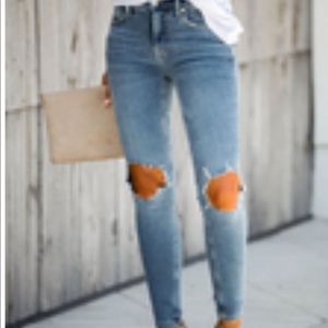 Free People Busted Skinny